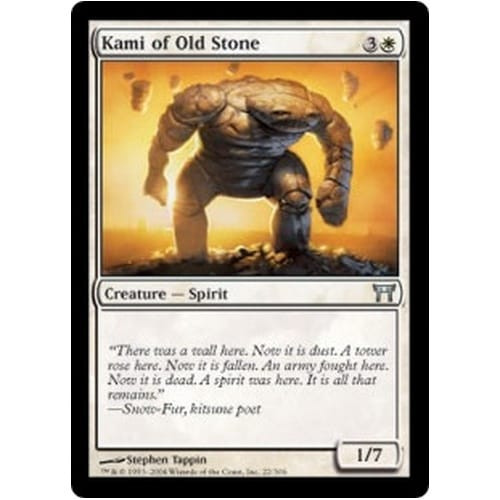 Kami of Old Stone (foil)